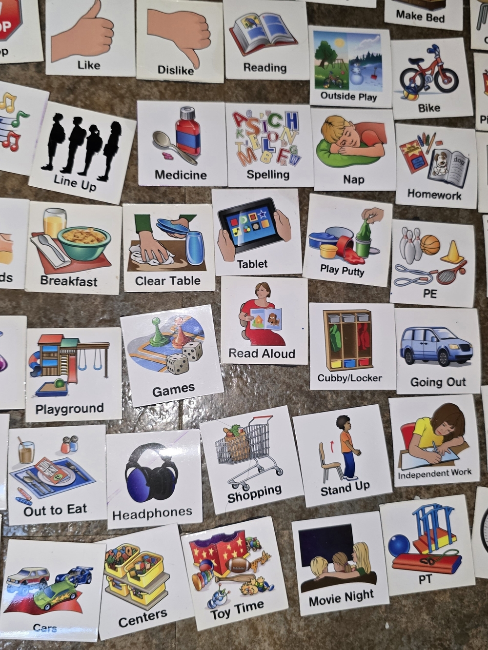 Visual Schedule Routine Cards for Kids Magnets not Complete - Picture 10 of 10